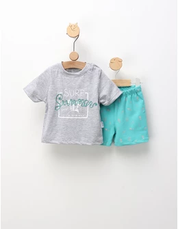 Set de vara, Surf, Sun, Summer, gri-verde