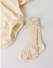 Set elegant catifelat premium, Josephine, crem picture - 4