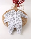 Set greieras bebelusi Sweet Friends alb-gri picture - 1