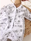 Set greieras bebelusi Sweet Friends alb-gri picture - 2