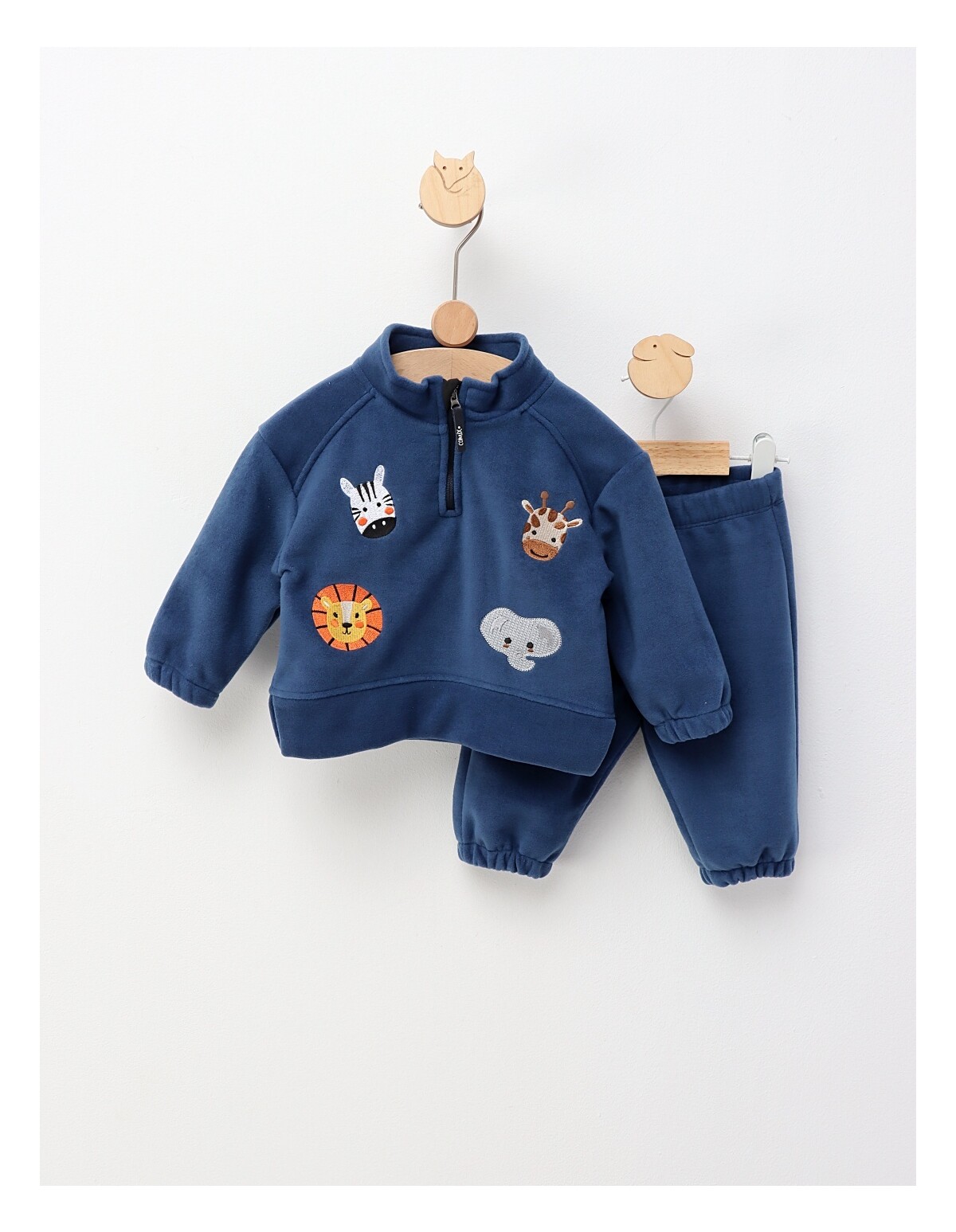 Set gros polar animale, albastru