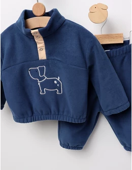 Set gros polar dog Victor, albastru