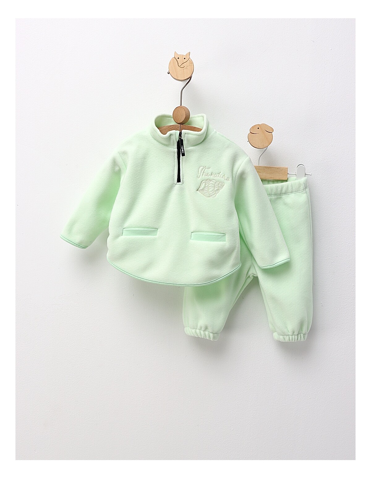 Set gros polar fundite Daria, verde