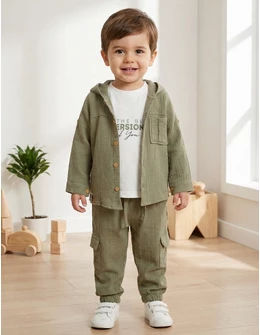 Set lejer de vara Sebastian, verde