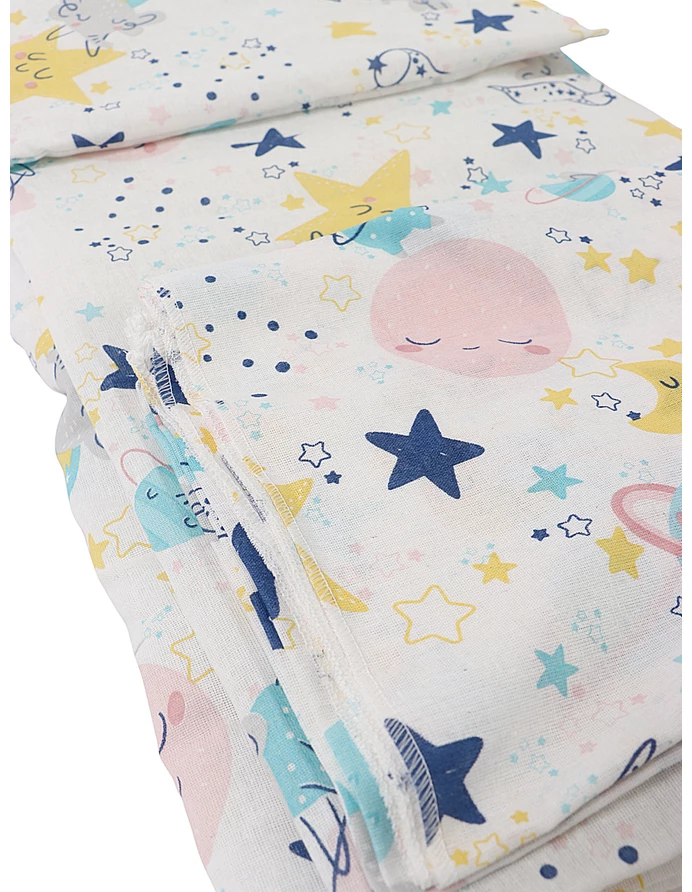 Set lenjerie patut 3 piese Galaxy crem picture - 3