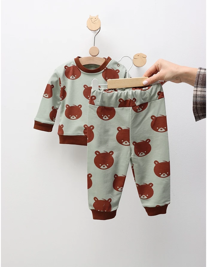 Set little bears verde picture - 3