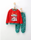 Set Merry Christmas Family, rosu-verde picture - 2