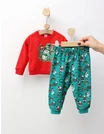Set Merry Christmas-Snow Man, rosu-verde picture - 3