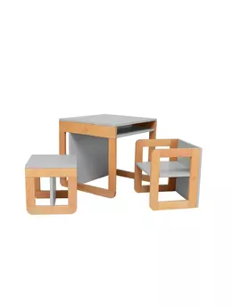 Set mobilier 8in1 Skiddou Mob, Evening shadow, Gri 1