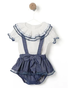 Set Monica Cumino bleumarin