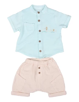 Set premium mamy-baby elefant model turcoaz 2
