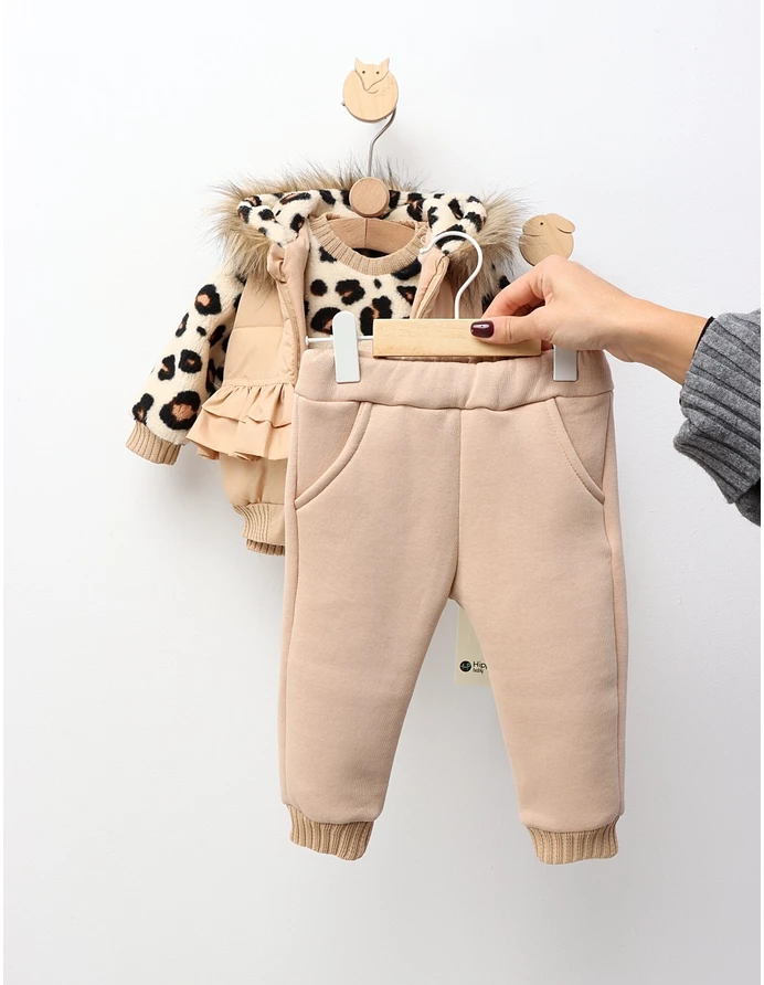 Set premium Raisa leopard crem picture - 4