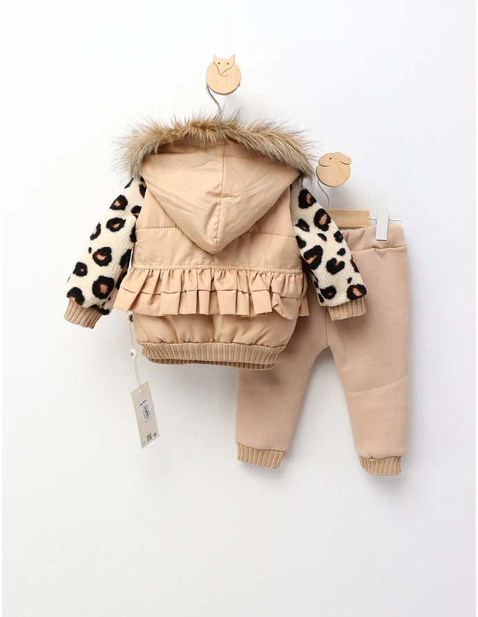 Set premium Raisa leopard crem picture - 5