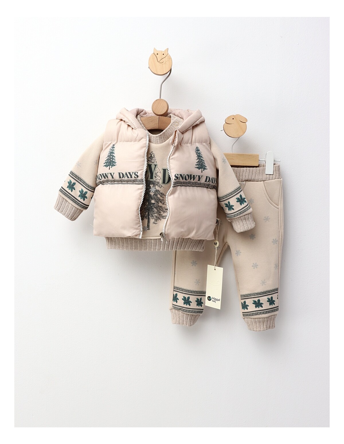 Set premium SNOWY DAY crem