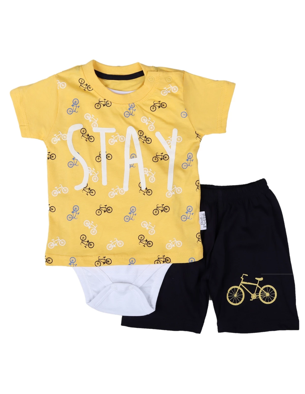 Set STAY bike 3 piese model galben