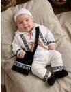 Set Traditional 6 piese, Gabriel, alb-bleumarin picture - 1