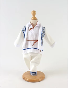 Set traditional cu motive baietei Iustin