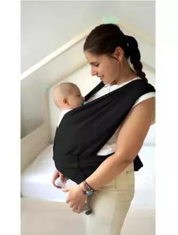 Sistem de purtare wrap elastic pentru bebelusi BabyJem 1