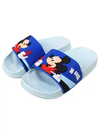 Slapi Mickey Mouse pentru copii model bleu