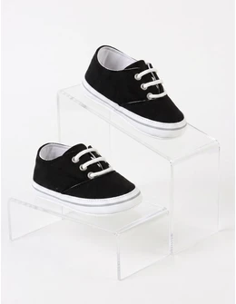 Tenisi bebe, First Steps, cu negru