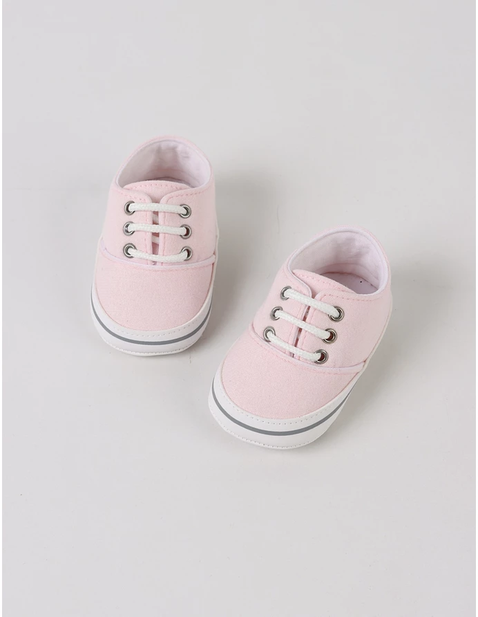 Tenisi bebe, First Steps, cu roz 2 picture - 2