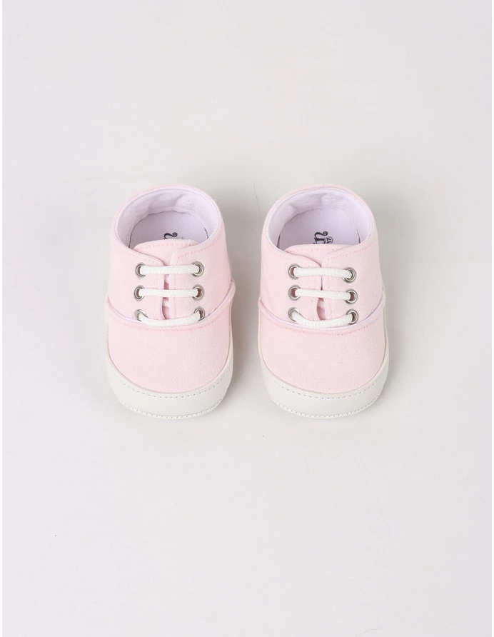 Tenisi bebe, First Steps, cu roz picture - 4