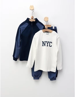 Trening NYC Faashion premium, albastru