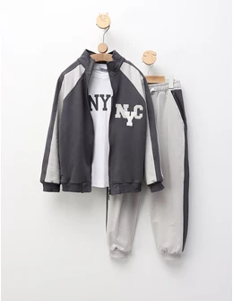 Trening NYC Faashion premium, gri