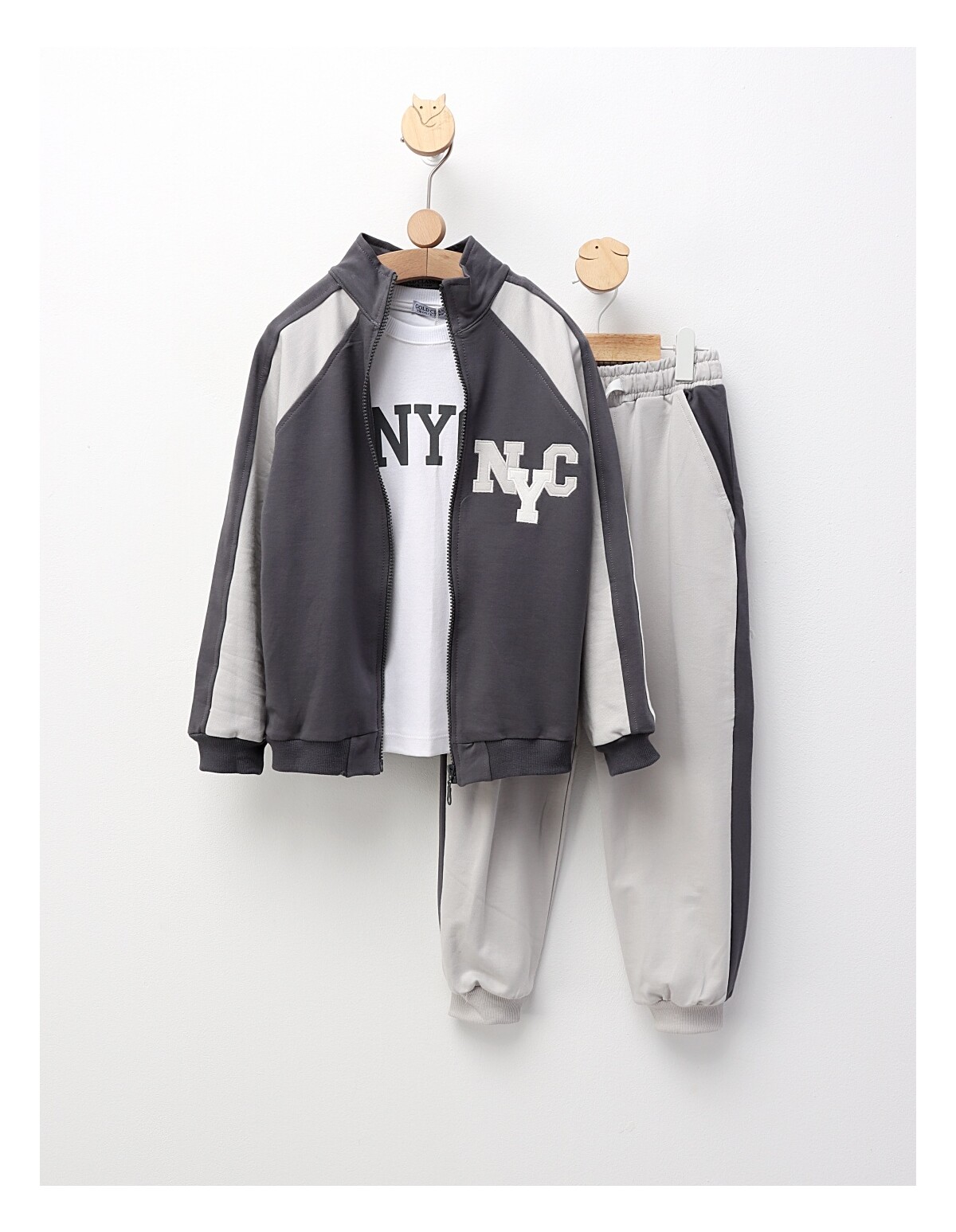 Trening NYC Faashion premium, gri