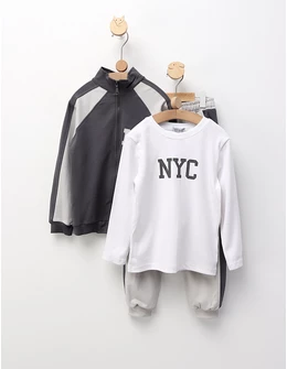 Trening NYC Faashion premium, gri