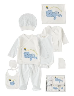 Trusou nou nascut, Bear and Bee, albastru