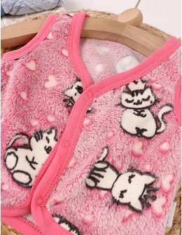 Vesta bebe cocolino lion ciclam