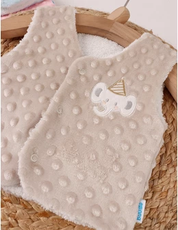 Vesta bebe minky elefant crem