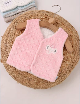 Vesta bebe minky elefant roz