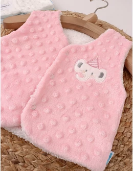 Vesta bebe minky elefant roz