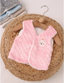 Vesta bebe minky ursulica roz