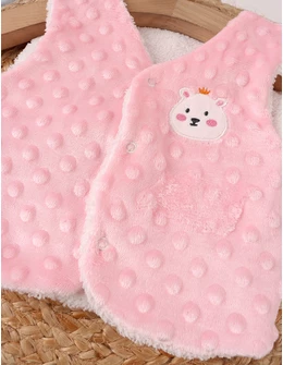 Vesta bebe minky ursulica roz