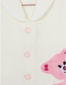 Vesta HIDEN BEAR ecru 2