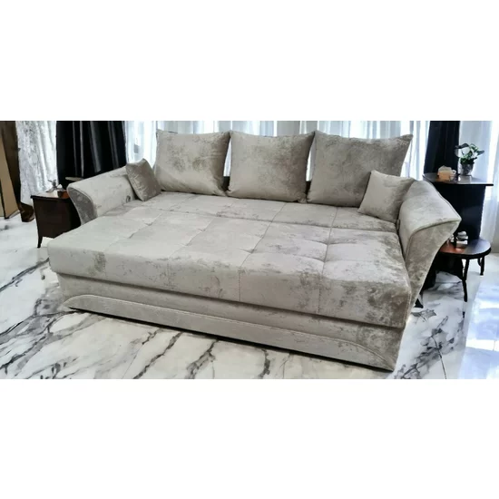 Canapea extensibilă Cora, 3 locuri, ladă depozitare, stofă, 230x100 cm, culoare personalizată picture - 3