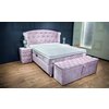 Banca cu lada de depozitare Visco 141x49x43 cm Culoare Roz picture - 3