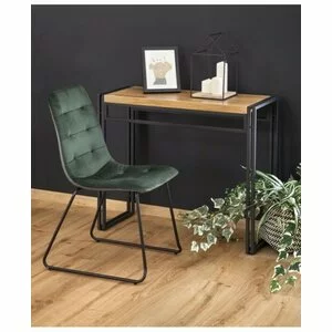 Consolă Bolivar Kn1, neagră 90x35x76 cm cu design modern