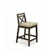 Borys Low Scaun Bar, Culoare: Nuc Negru / Vila 2 picture - 3