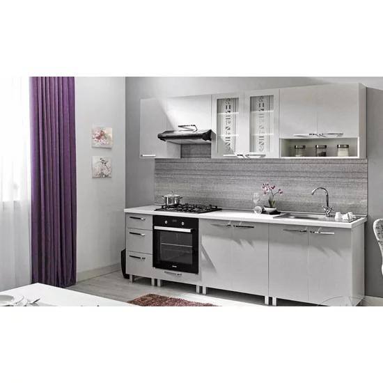 Bucătărie Fresh, set modular, PAL, 120/350 cm, cappuccino picture - 5