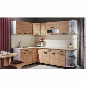 Bucătărie Iris Bardolino, set modular, PAL melaminat, 280 cm, Bardolino