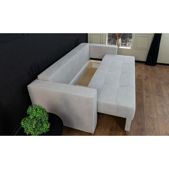 Canapea Claudia Bonell Max, structură solidă, ladă depozitare integrată, arcuri elicoidale, perne detașabile, 230x110x85 cm, Culoare personalizabilă picture - 6