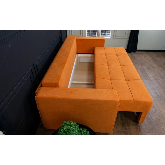 Canapea Claudia Bonell Max, structură solidă, ladă depozitare integrată, arcuri elicoidale, perne detașabile, 230x110x85 cm, Culoare personalizabilă picture - 9