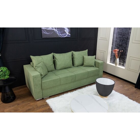 Canapea Claudia Bonell Max, structură solidă, ladă depozitare integrată, arcuri elicoidale, perne detașabile, 230x110x85 cm, Culoare personalizabilă picture - 10