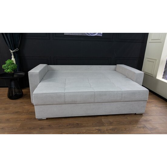 Canapea Extensibilă Claudia Memory Max, sistem Doppelliege, ladă depozitare integrată, perne detașabile, 230x100x85 cm, Culoare personalizabilă picture - 6