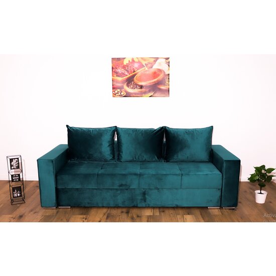 Canapea Extensibilă Claudia Memory Max, sistem Doppelliege, ladă depozitare integrată, perne detașabile, 230x100x85 cm, Culoare personalizabilă picture - 13