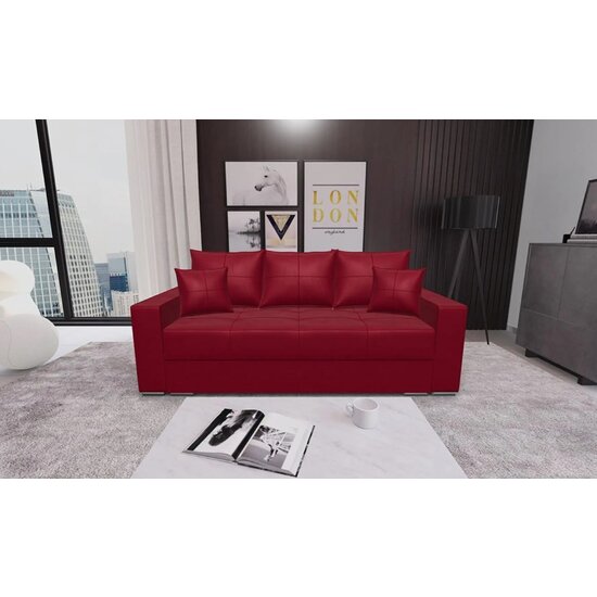 Canapea Extensibilă Claudia Memory Max, sistem Doppelliege, ladă depozitare integrată, perne detașabile, 230x100x85 cm, Culoare personalizabilă picture - 15